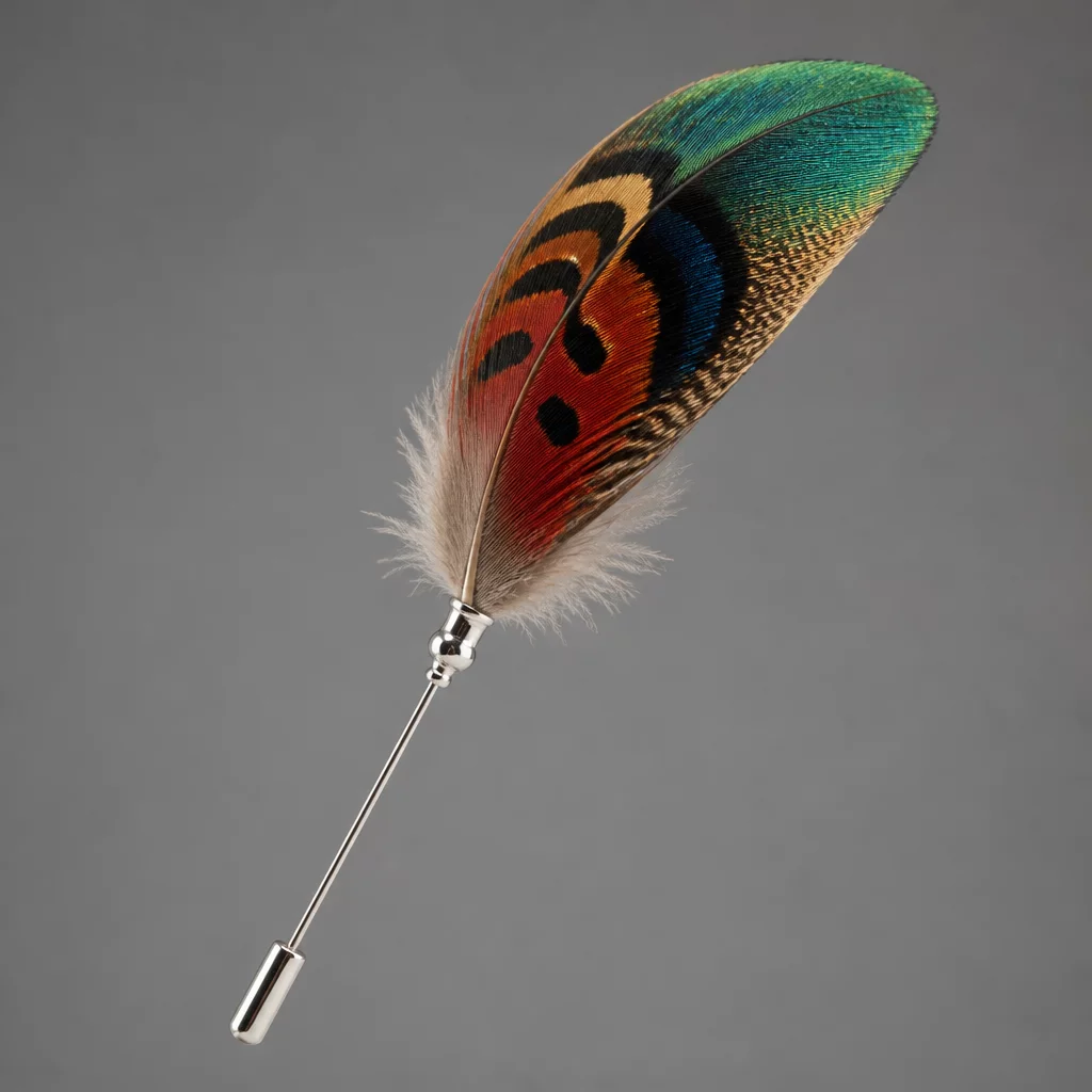 Feather Hat Pin F8