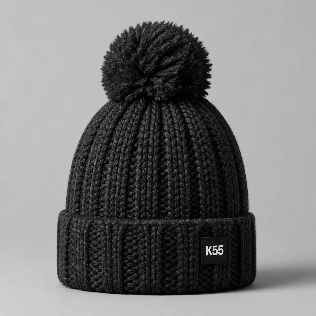 Knit Pom Beanie K55