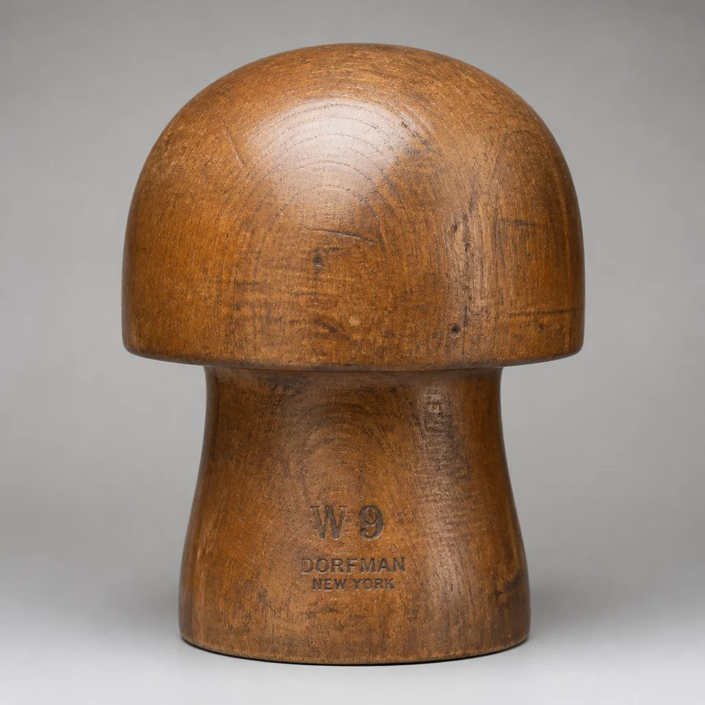 Wooden Hat Block W9